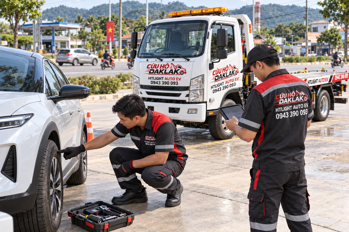 Kiểm tra vết nứt và phồng hông lốp