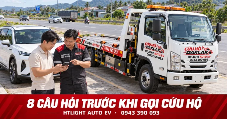 8 câu hỏi nên hỏi trước khi gọi đơn vị cứu hộ – HTLIGHT AUTO EV