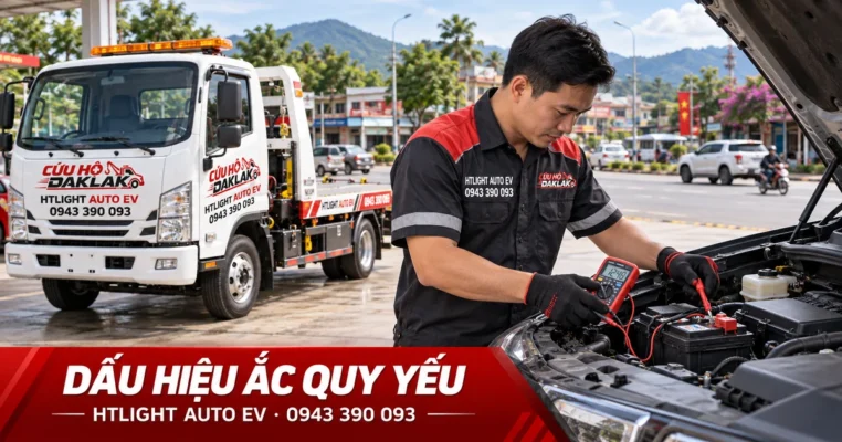 Bình ắc quy xe yếu: dấu hiệu nhận biết và nhịp kiểm tra – HTLIGHT AUTO EV